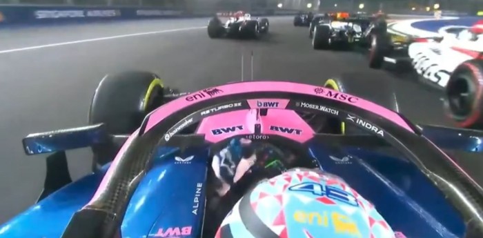 La gran largada de Colapinto para avanzar en el GP de Singapur de F1