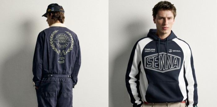 ZARA lanzará una colección de vestimenta inspirada en Ayrton Senna