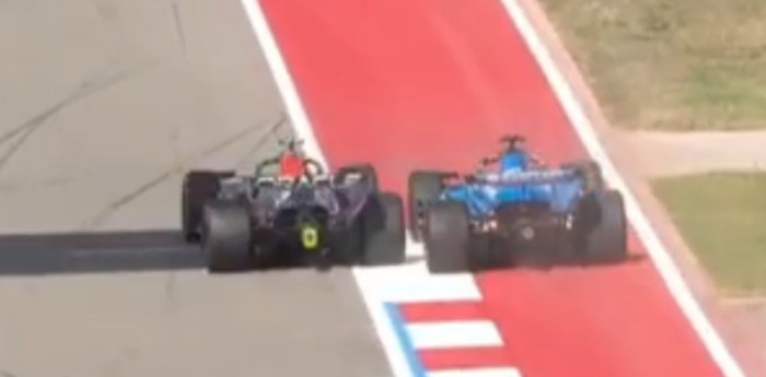 El encontronazo entre Hadjar y Albon que casi termina en un accidente durante la FP3 de GP de Estados Unidos