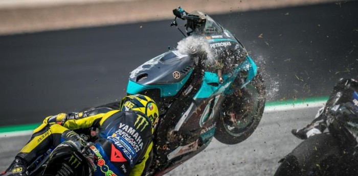 Rossi y una importante reflexión tras el accidente en Austria