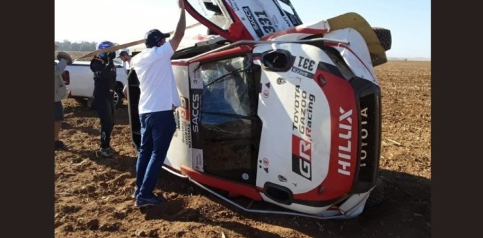 Alonso se accidentó en su preparación para el Dakar