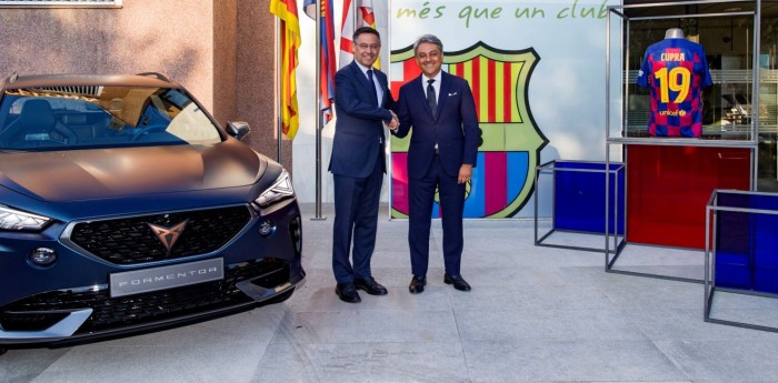 Cupra Formentor auto oficial del Barcelona