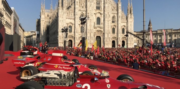Ferrari festejó los 90 años en Milán