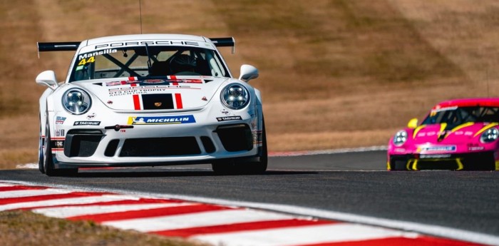 Dorian Mansilla completó la segunda fecha de la Porsche Cup GB