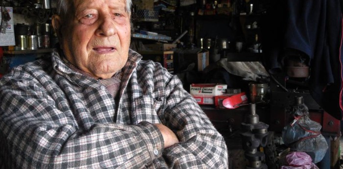 Cumplió 103 años y fue mecánico el día que debutó Fangio