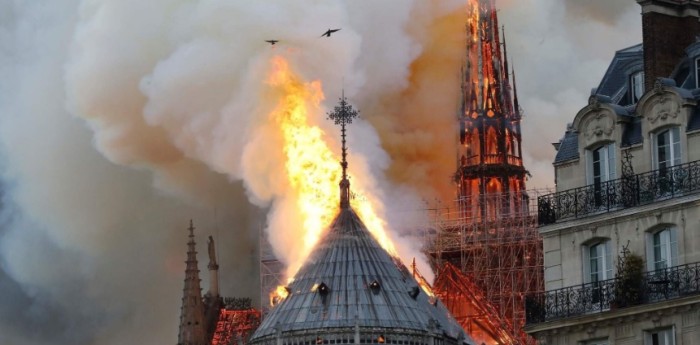 Lamento en el deporte motor por el incendio en Notre Dame