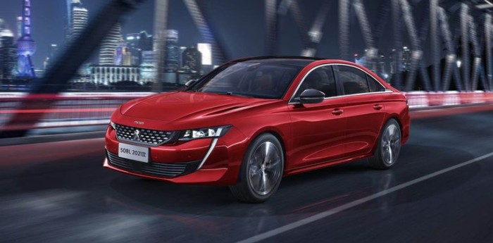 Peugeot lanzó en China la nueva versión del 508 L 