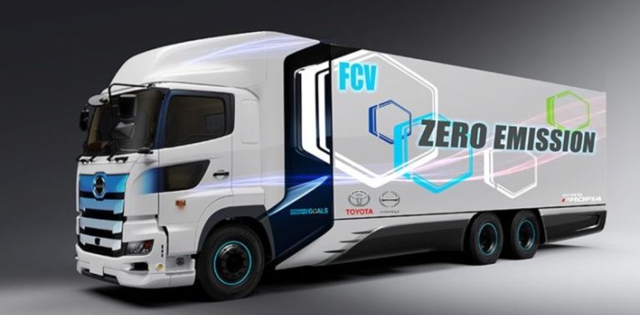 Toyota y Hino Motors desarrollan un nuevo camión de hidrógeno